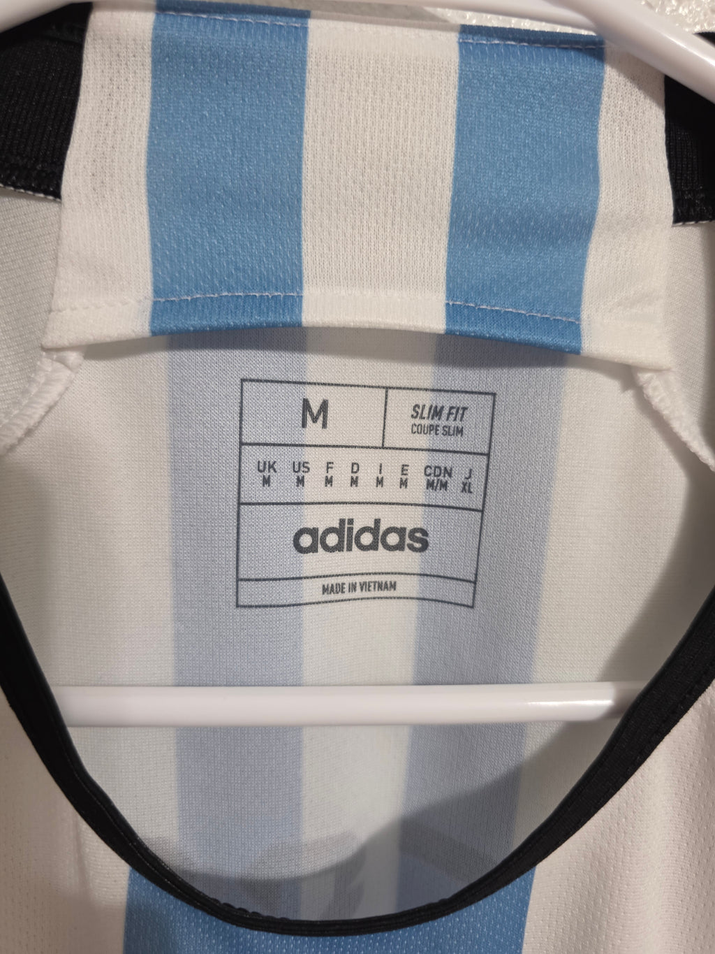 Argentina Home 2022 World Cup Messi #10 BNWT (M)