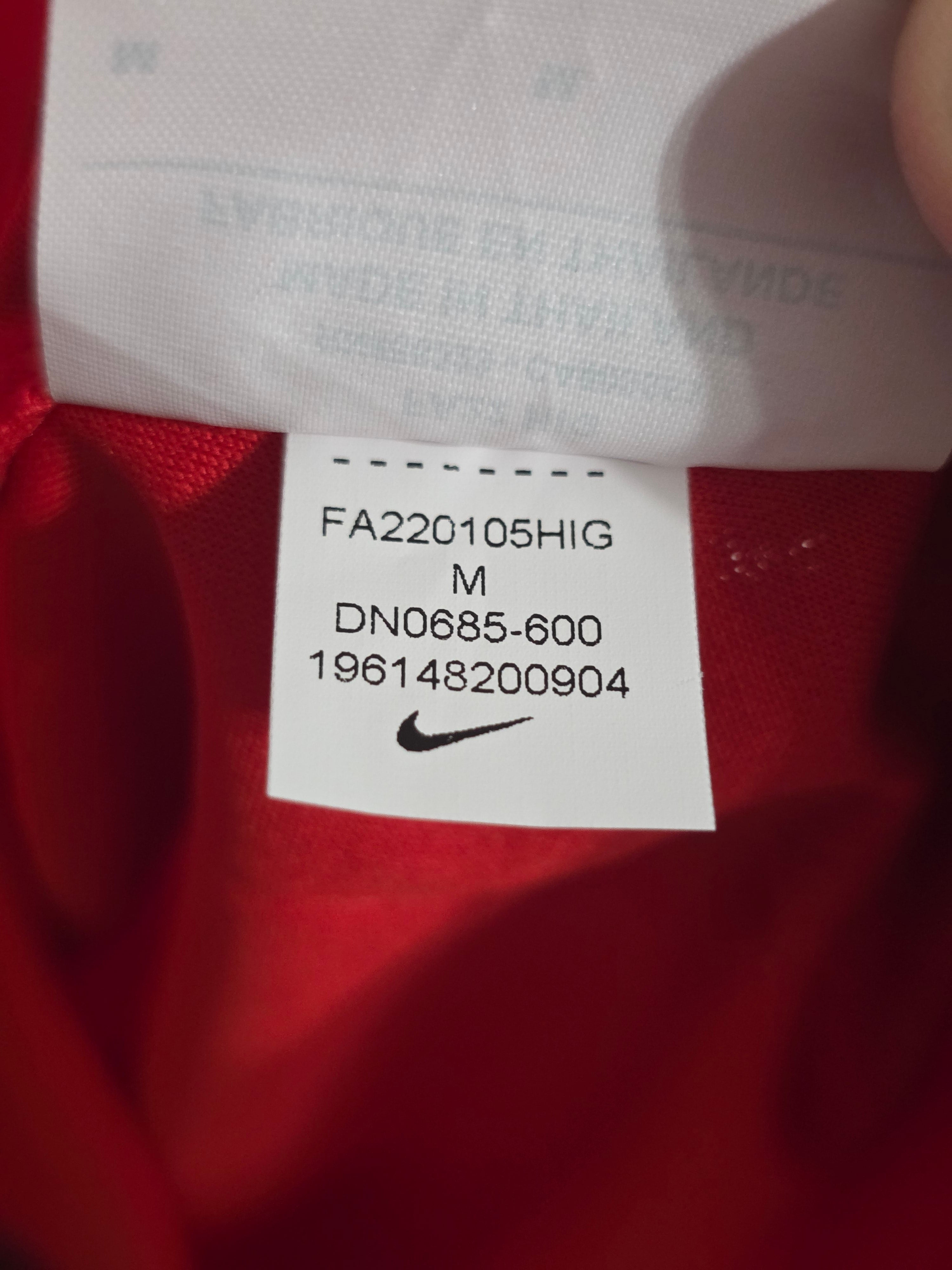 England 2022 Away Jersey (M) BNWT