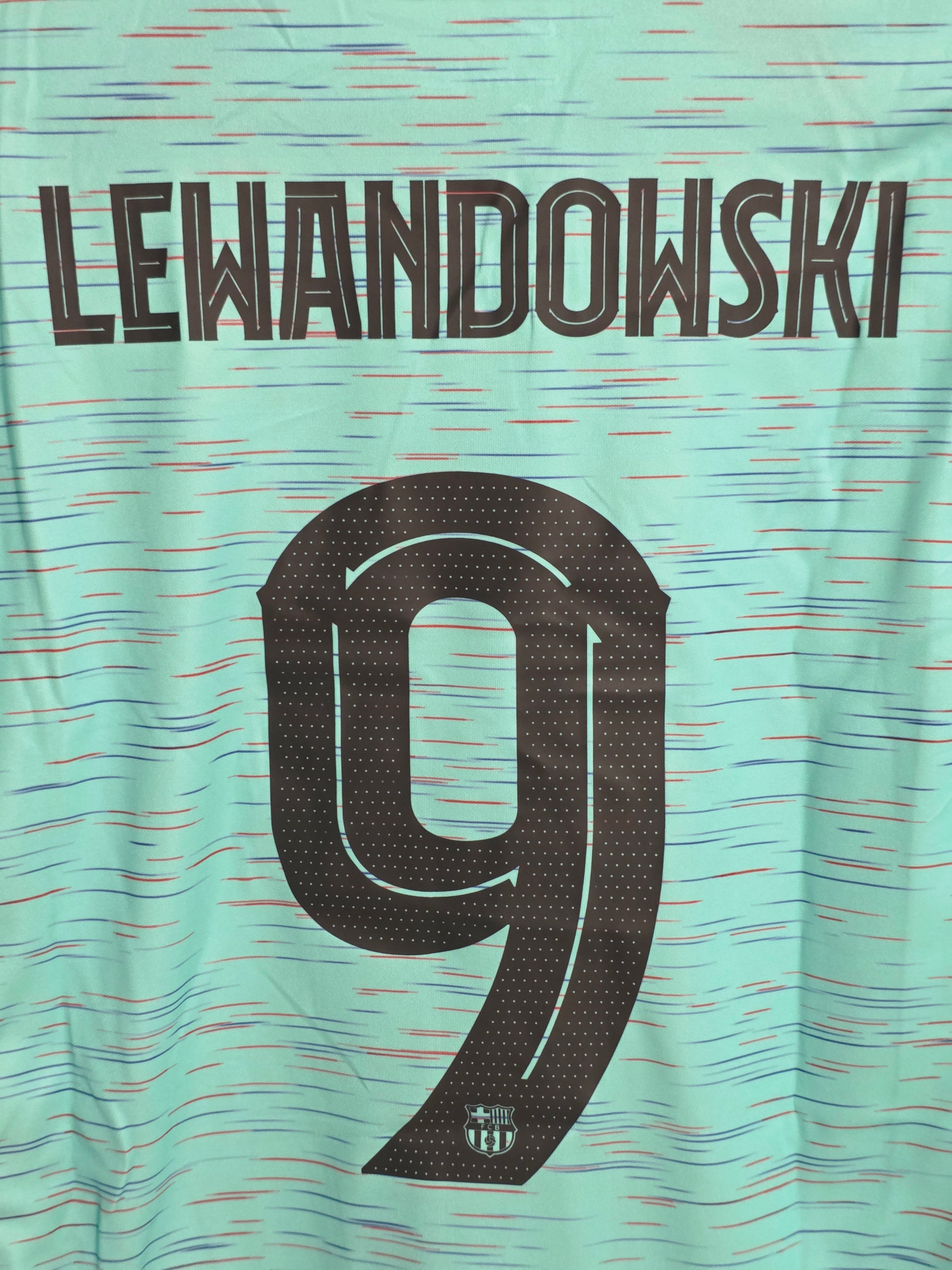 FC Barcelona 2023-24 Third Jersey Lewandowski 9 CL Edition (M)