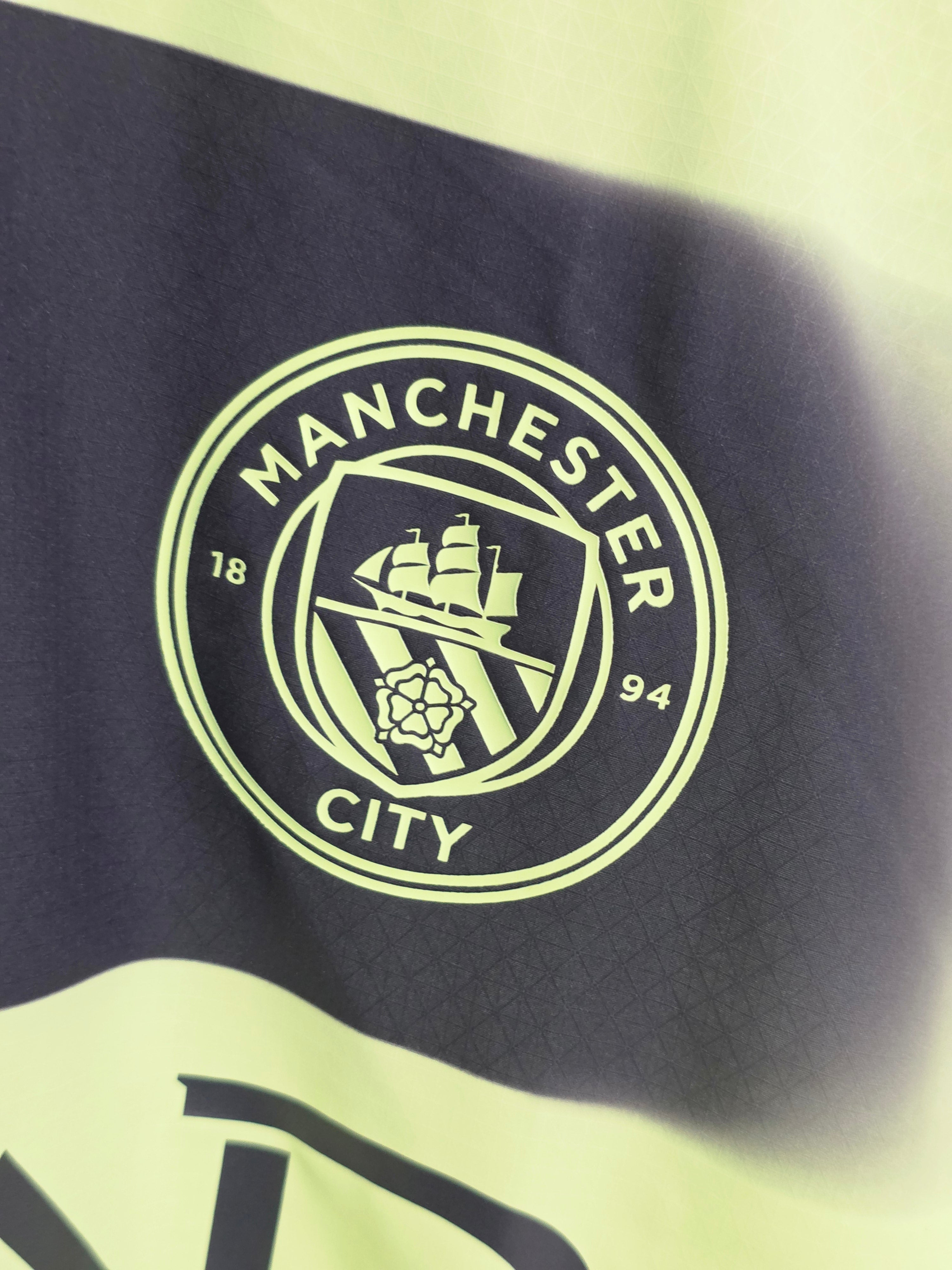 Manchester City 2022-23 Third Jersey Player Issue Haaland 9 (M)