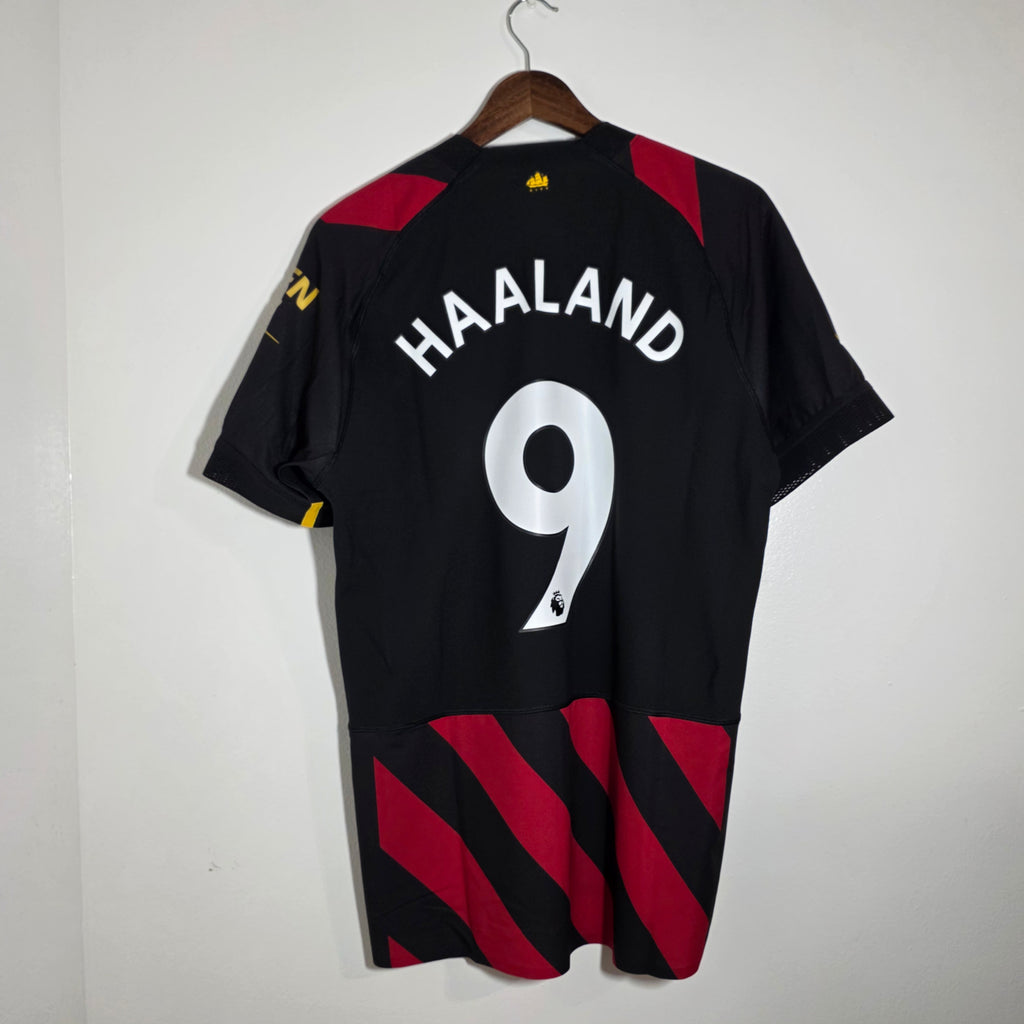 Manchester City 2022-23 Away Jersey Player Issue Haaland 9 (M)