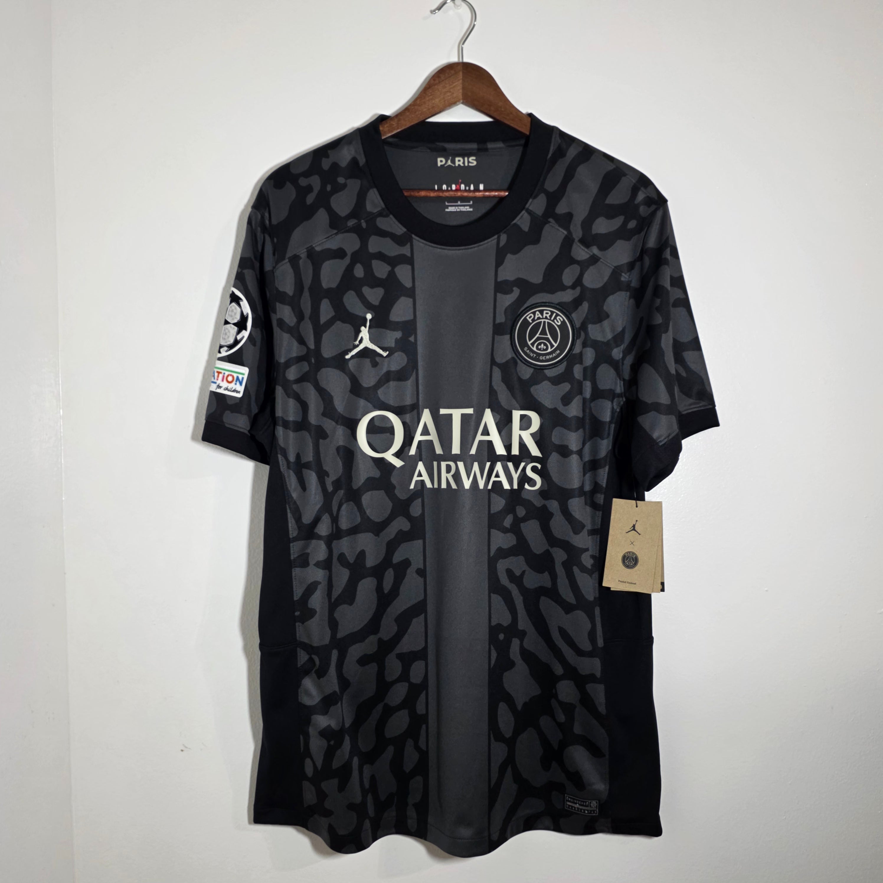 PSG 2023-24 Third Jersey CL Edition Mbappe 7 (L)