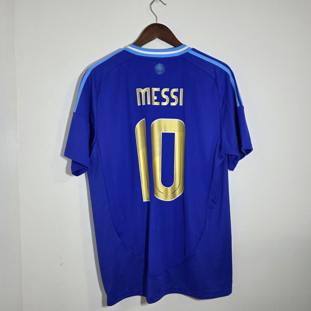 Argentina 2024 Away Jersey Messi 10 (L) BNWT