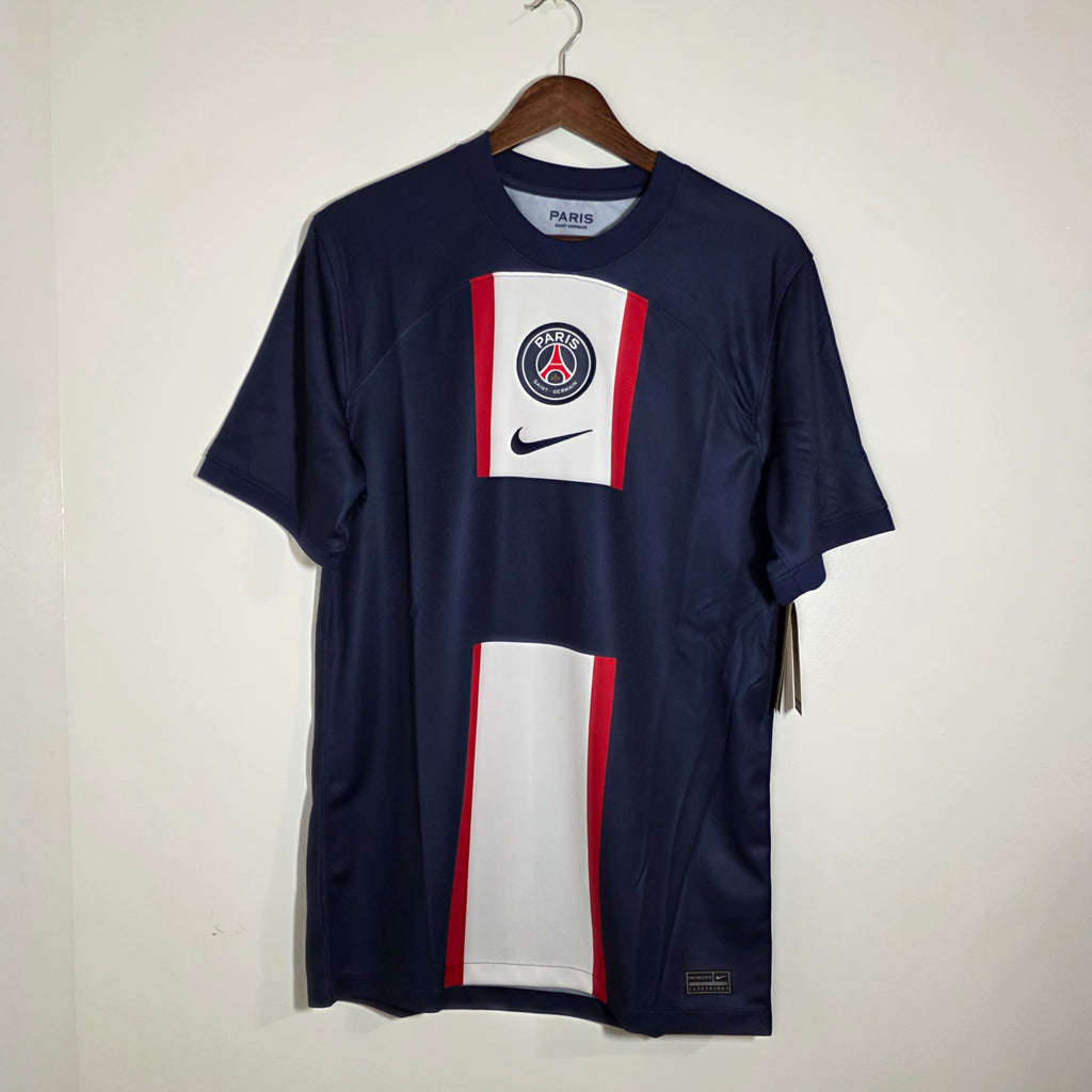 PSG 2022-23 Home Jersey (M) No Sponsor