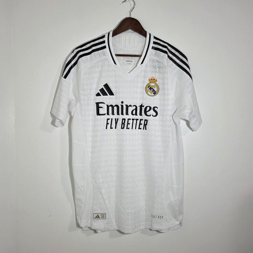 Real Madrid 2024-25 Home Jersey Player Version (L) BNWT
