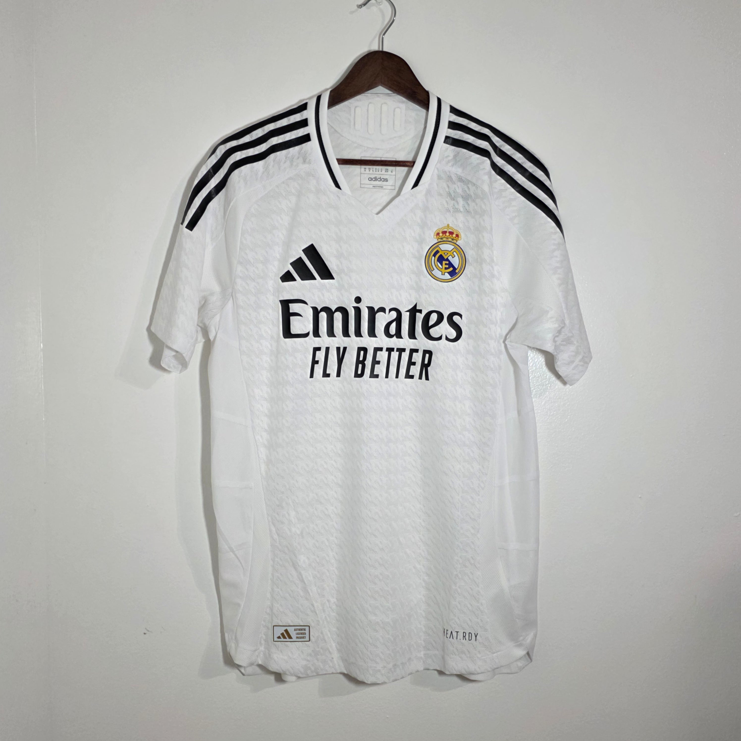Real Madrid 2024-25 Home Jersey Player Version (L) BNWT