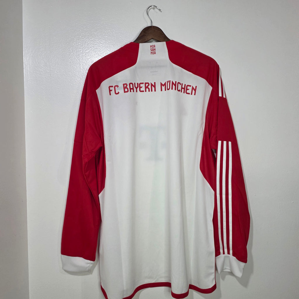 Bayern Munich 2023-24 Home Jersey Long Sleeve BNWT (XL)