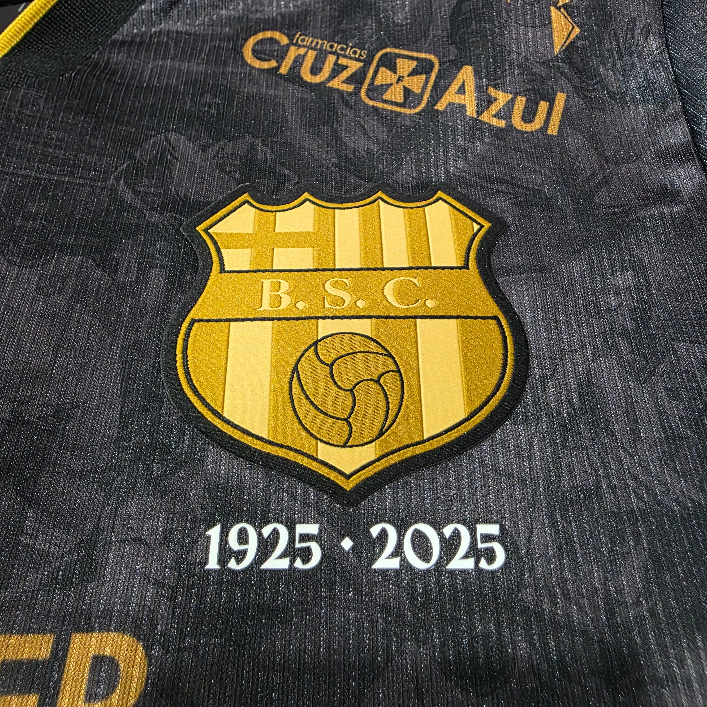 Barcelona SC 2025 Away Jersey 100th Anniversary Edition BNWT (L)
