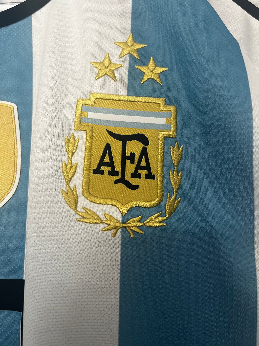 Argentina Home 2022 World Cup Messi #10 BNWT (M)